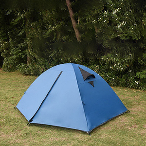 Tenda da Campeggio per 1-2 Persone con Doppia Porta e Lucernario, Impermeabile, per 4 <span class=keywords><strong>Stagioni</strong></span>, Riparo per Ogni Condizione Meteo, per Famiglie e Glamping all'Aperto - Product Image 5