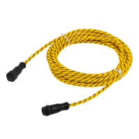 Detektor Kebocoran Air Industri Berkualitas Tinggi Kabel Sensor TCP Tali Deteksi Kebocoran Tanpa Penentuan Posisi 6mm Ruang Server Pusat Data