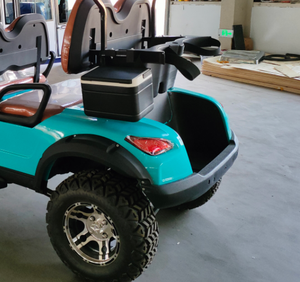 Carro de bolsa de golf para caminar eléctrico Nev. Hillbilly a pilas automático a la venta - Product Image 6