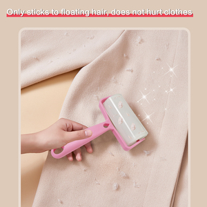Rouleau anti-peluches lavable et réutilisable, rouleau à gel collant puissant pour poils d'animaux, poussière, peluches sur vêtements, canapé, <span class=keywords><strong>tapis</strong></span> - Product Image 4