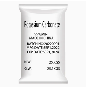 Carbonato de Potássio (<span class=keywords><strong>K2CO3</strong></span>) de Alta Qualidade Grau Industrial CAS. 584-08-7 99% Pureza Granulado/Pó Branco - Product Image 2