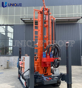 Plate-forme de forage de puits diesel portable 22hp avec pompe à eau hydraulique faible profondeur de forage de 300m roulement de moteur comme composants de base - Product Image 2