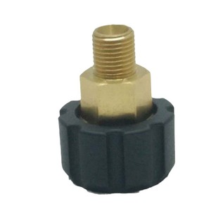 Adaptador de pistola de agua de cobre Sinuoda, conector M22 hembra a 14 macho para accesorio de boquilla de máquina de lavado de coches - Product Image 1
