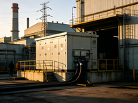 Unité de substation compacte montée sur châssis avec transformateur à huile 11 kV pour substation de distribution européenne