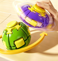 Nouveauté : Balle anti-stress rotative 360° à presser °   Jouet sensoriel anti-stress rotatif pour enfants et adultes, vente en gros
