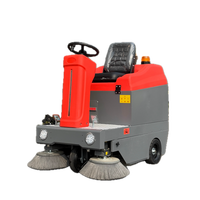 Machine de balayage de sol électrique autoportée pour le contrôle de la poussière en extérieur, certifiée CE, modèle S1 GAOGE