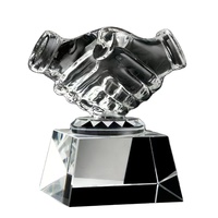 Trophée en cristal personnalisé Design professionnel Motif et couleur personnalisés Prix du verre haut de gamme Usine OEM