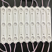 Le plus grand 3leds 3W 170 degrés DC12/24v IP65 2700K/4000K/6500k/9000k lettres de signe LED Module de boîte à lumière d'injection de rétro-éclairage