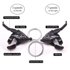 Dérailleur avant Yaolan durable pour vélo de montagne/route, en aluminium, 7/8/21/24 vitesses, noir, option logo personnalisé, taille moyenne - Product Image 2