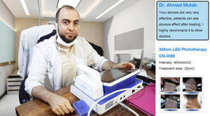308nm Excimer perangkat terapi cahaya biru, menghilangkan jerawat dan bintik putih eksim - Product Image 2