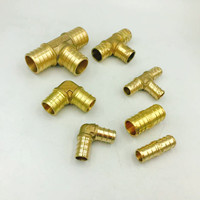 Raccord rapide pour tuyau Pex A B 3/8 1/2 3/4 Raccord en T coudé de 1 pouce Raccord barbelé Pex