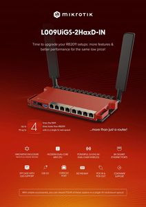 Bestseller MikroTik L009UiGS-2HaxD-IN <strong>Wireless</strong> <strong>Router</strong> - New Product Gigabit Ports - Product Image 4