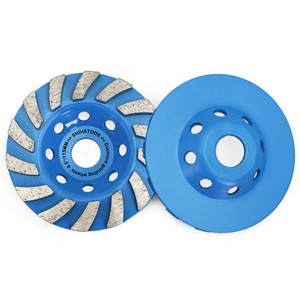 Oem 4/4.5/5in Turbo bê tông Mài Cup bánh Xe Kim Cương Mài bánh xe mài mòn công cụ mài Đĩa đánh bóng cho gạch nề - Product Image 2