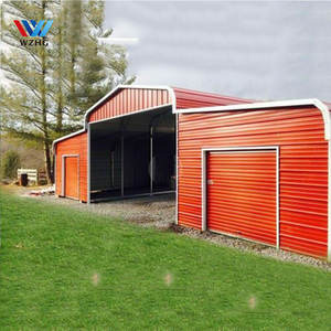 Design a basso costo struttura prefabbricata in acciaio pollame fattoria prefabbricata macellazione attrezzature casa bestiame - Product Image 2