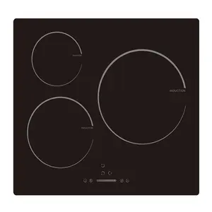 Factory 2000W Electronic Stove Microcomputer Cooktops Slim Led Set Steel Germany Switch hilight Induction Cooker