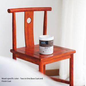 Échantillon gratuit de <span class=keywords><strong>laque</strong></span> acrylique à base d'eau pour bois, rénovation de meubles, revêtement liquide auto-appliquable avec effet grain - Product Image 2