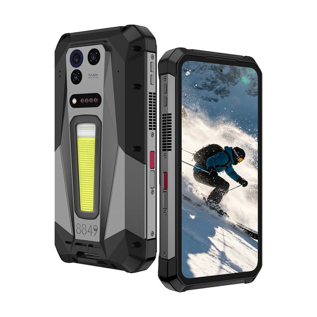 TANK 5 Rugged Smartphone 5G Android 16 eSIM Dimensity 9400 Amoled 17600mAh 18+512GB Night Vision WIFI 7 Projector Phone 8849