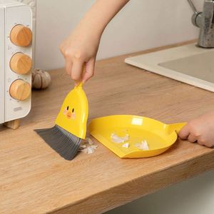 Mini Hand Broom and Dustpan Set Small Dust Pans with Brush Set Cleaning Tool for Desk Car Home - Product Image 3