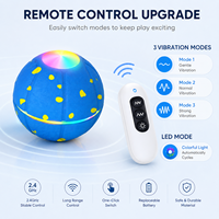 Großhandel Q10 LED Interaktiver Haustierball ETPU Bissfester Hundespielzeug Smart Leuchtendes Haustierspielzeug mit 3 Vibrationsmodi OEM ODM