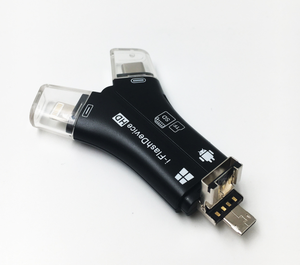 Dropshipping 2025 4in1 Card <strong>Reader</strong> Usb-<strong>C</strong> Micro USB OTG TF SD Cardreader Adapter for Android Ipad/iphone 7 8 X Plus 6s5s Macbook - Product Image 1