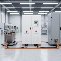 Convertisseur DC-DC bidirectionnel 100 kW pour système de stockage d'énergie par batterie pour micro-réseau, intégration au bus CC