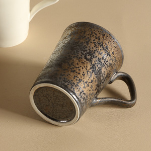 Tazas de Café de Cerámica, Color Sólido, Acabado Mate, Diseño Minimalista, para Uso Doméstico - Product Image 3
