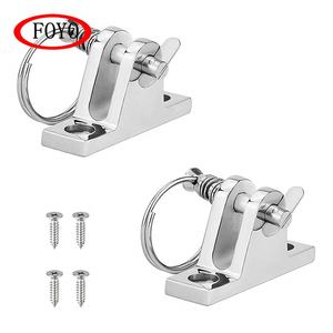 Foyo Quincaillerie <span class=keywords><strong>marine</strong></span> de haute qualité, charnière de pont en acier inoxydable 316, style boule, capuchon supérieur pour bateau - Product Image 4