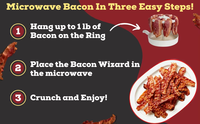 Grille élévatrice détachable Barbecue de style pliable avec tranches de viande Support de plaque Four à micro-ondes Support de barbecue Bacon