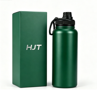 Botol Vakum Stainless Steel 304 Kapasitas Besar 25oz, Tahan Lama, Dapat Digunakan Kembali, Logo Custom Diterima
