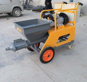 Nueva Máquina Multifuncional para Rociar Mortero, Máquina para Rociar Revestimientos Ignífugos, Máquina de Pulverización Tipo Pistón - Product Image 4
