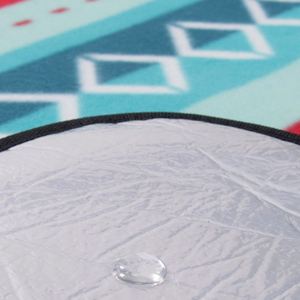 Classic Check Picnic Extra <b>Large</b> 3-Layer Padded Beach Blanket Portable Foldable Camping <b>Mat</b> for Private Label Brands - Product Image 6