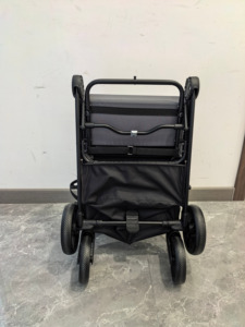 Poussette bébé pliable 4 roues légère et personnalisable, cadre en alliage d'aluminium, design multifonctionnel avec poches - Product Image 6