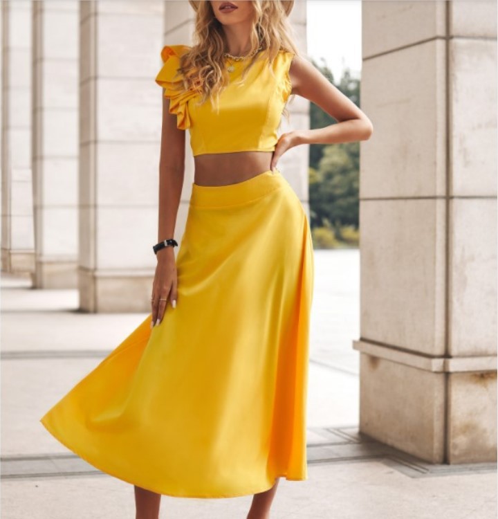 Yellow [Single dress]