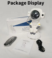 Lumière intelligente pour la maison Télécommande Musique Haut-Parleur Astronaute Lampe de projection LED Spaceman Star Projector Ambient À Côté Veilleuse
