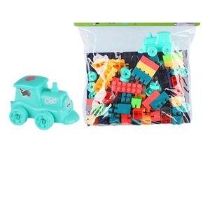 Blocs de construction à grandes particules Qiancheng, 38-50 pièces, créatif DIY pour enfants de 7 à 14 ans, plastique ABS, pack de recharge - Product Image 1