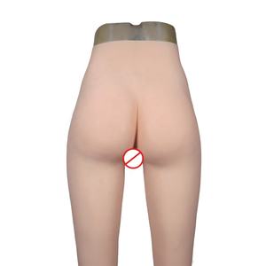 Pantalones de silicona para mujer, pantalones cortos acolchados de caderas falsas, moldeador de glúteos, disfraz transgénero, caderas falsas, vagina, nalgas de silicona para travesti - Product Image 6
