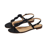 Sandales plates confortables de marque pour femme, style claquettes, tendance mode printemps-été, pour l'extérieur