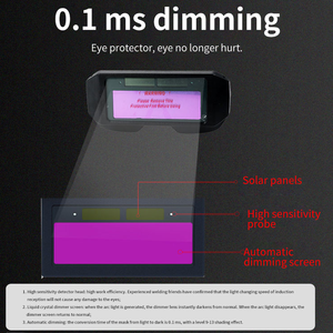 نظارات لحام كاملة الإطار مضادة للضباب من PPE واقية من الضباب واقية من الأشعة تحت الحمراء لحماية العين من المعادن - Product Image 4