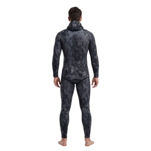 بدلة غطس رجالية من قطعتين مع سروال طويل للغوص في المياه الباردة - Product Image 2