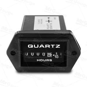 Compteur d'heures de fonctionnement numérique universel MrGauge Precise Timing 52mm 215-06-11140 pour moteur - Product Image 2