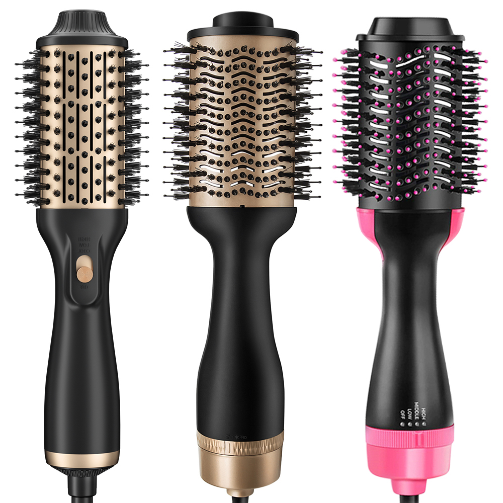 Профессиональная одноразовая щетка для сушки волос Revlon, щетка для объема горячего воздуха, Фен-расческа