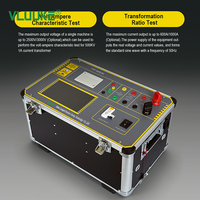 Analizador de Corriente y Voltaje VLUUKE VK-CP01, Alta Precisión, Protección IP67, 0-200A/5min, 0-2500V/5min, para Corriente y Voltaje de Protección