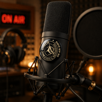 Autocollants en dôme époxy personnalisés, autocollants 3D imperméables spéciaux pour la décoration de marques d'équipements audio et de microphones