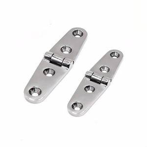 Charnière professionnelle de sangle de porte bout à bout détachable en acier inoxydable poli de qualité marine - Product Image 5