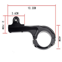 YEAH Aluminium Fahrrad Fahrrad Motorrad Lenker halterung für Gopro Hero 13 12 11 10 9 8 Insta360 DJI Sport kamera