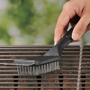 Cepillo para Limpiar Parrillas de Barbacoa, Accesorios para Parrilla, Cerdas de Acero Inoxidable, Cepillos de Limpieza Antiadherentes, Accesorios para Barbacoa - Product Image 6