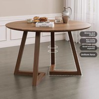 Ensemble Table et Chaises en Bois Massif Nordique, Style Japonais, Design Original Simple et Moderne pour Maison, Bureau, Salle à Manger, Négociation, Salon