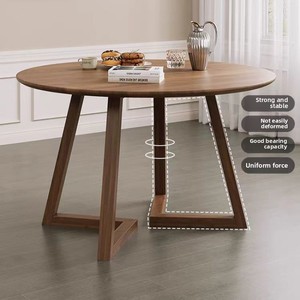 Set Tavolo e Sedie in Legno Massello Stile Nordico Design Giapponese Originale Semplice e Moderno per Casa Studio Sala da Pranzo Ufficio Soggiorno - Product Image 4