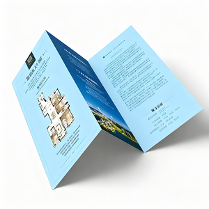 Trung Quốc giá rẻ A5 Kích thước Flyer in A4 ba lần in tờ rơi cho sản phẩm mới của bạn - Product Image 1