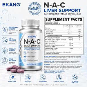 Make in US Men N-A-C Liver Support Tablets 120 Count Antioxidant Health <b>Supplement</b> - Product Image 2